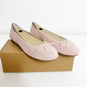 Rothy’s The Ballet Flat in Ballerina Pink Women’s Size US 10 Brand New in Box